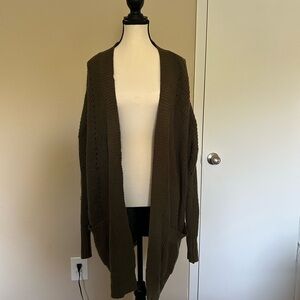 Arizona Jean Company Olive Women's Cardigan